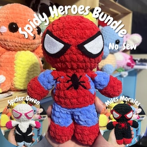 No-Sew Spidy Heroes 3-in-1 patroonbundel