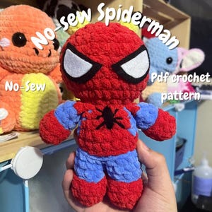 No-Sew Spidy Hero-haakpatroon|spiderman