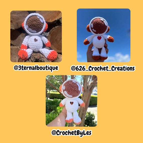 Astronaut Crochet Pattern Bundle: Cosmo and Ivan Cornejo Mirada