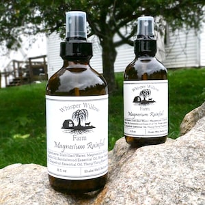Magnesium Oil Spray | Natural Magnesium Transdermal Spray with Pure Essential Oils | Magnesium Mist | Topical Magnesium