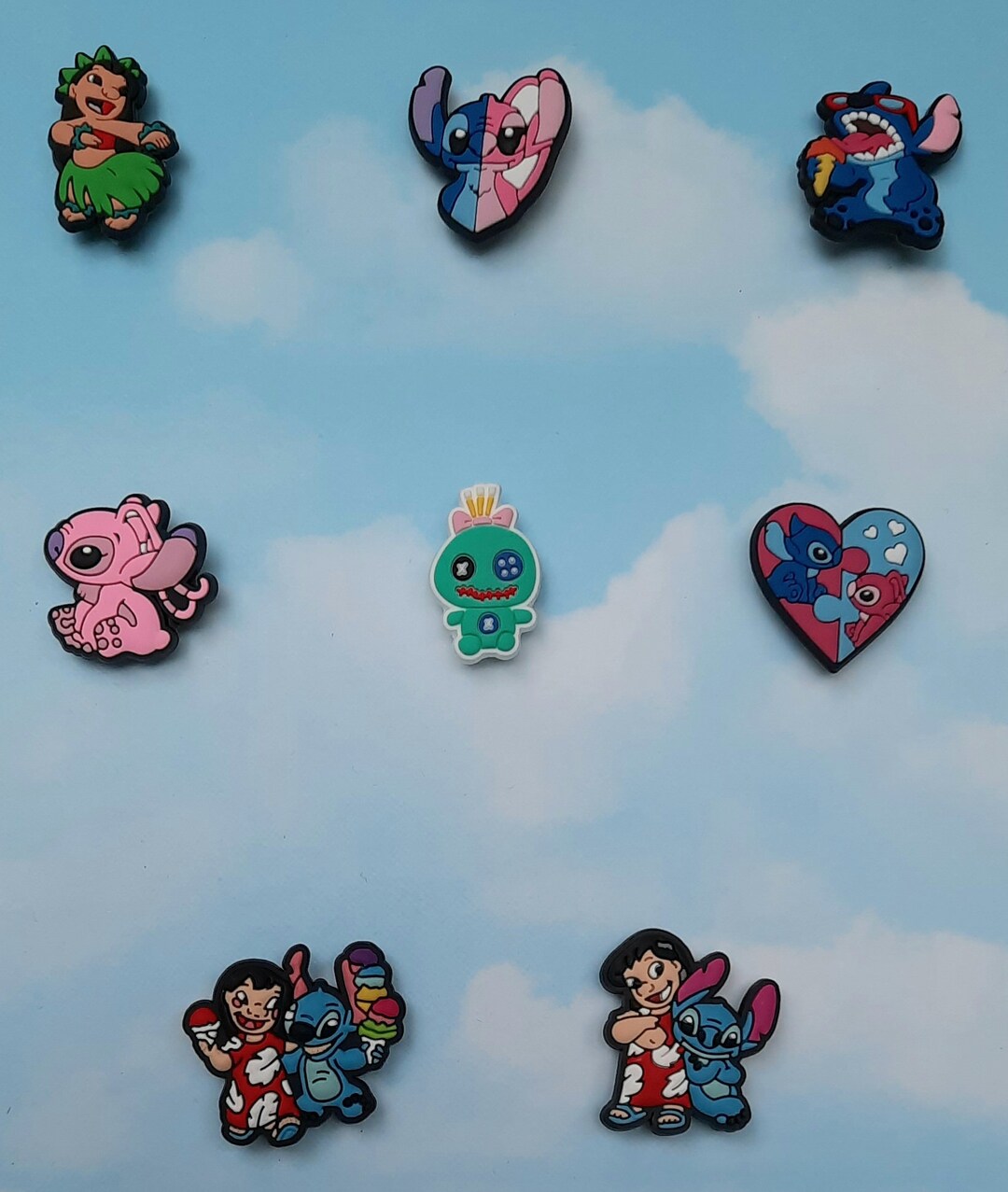 Disney Stitch and Friends Croc Jibbitz Charms Etsy