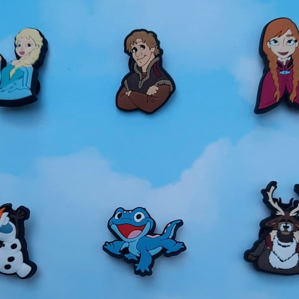 Frozen Croc Charms