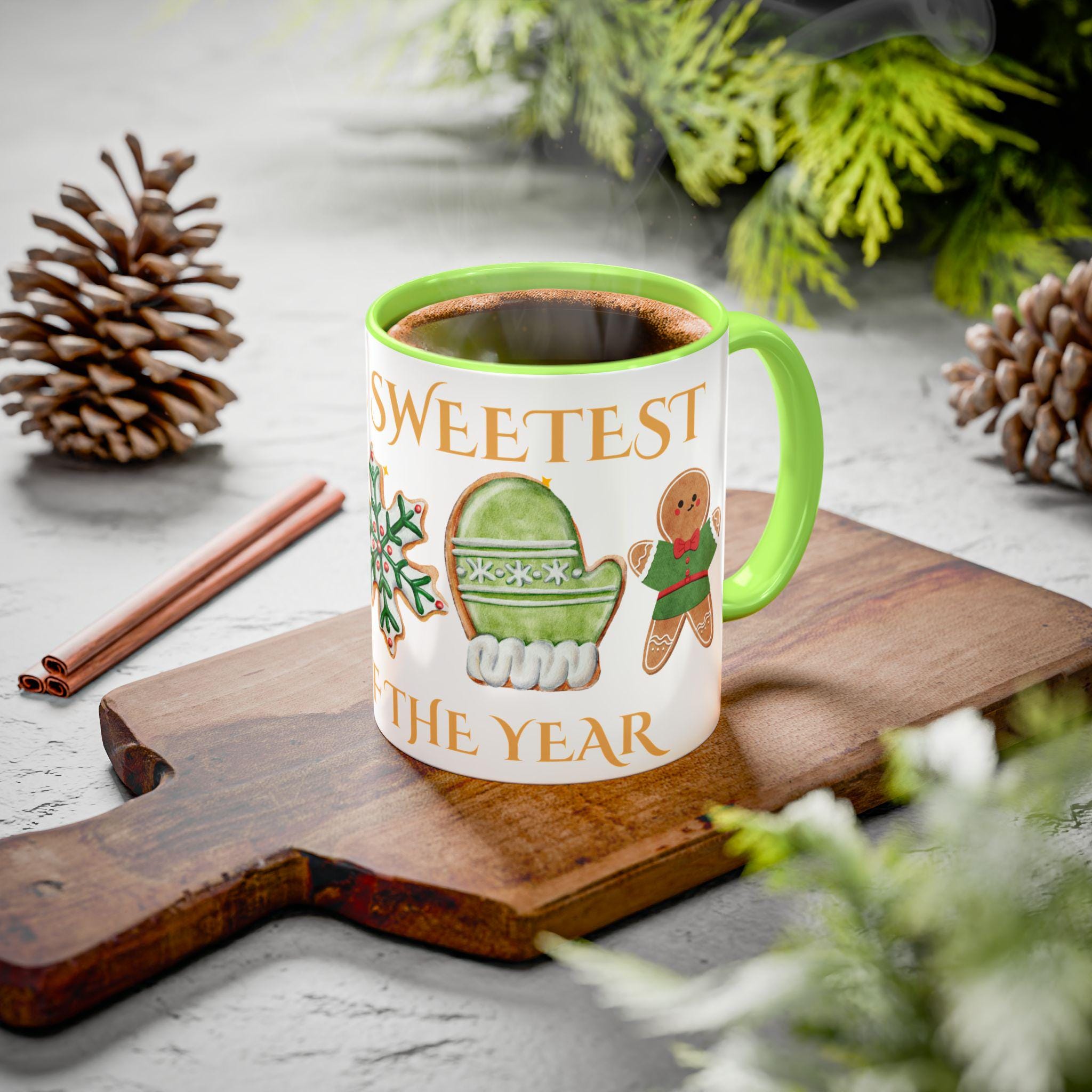 Weihnachten Akzent Becher Urlaub Gifte Kaffeetasse Süße Winter Geschenk Niedliche Lebkuchen Trinkgefäße Festliche Küche Dekor Saisonale Heiße Kakaotasse