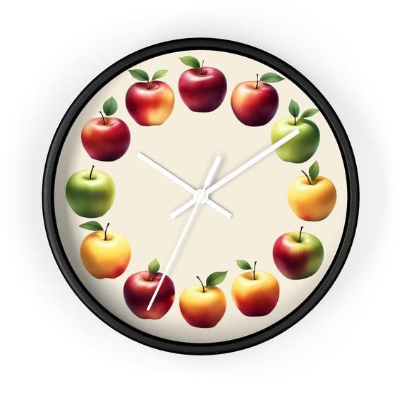 Orologio da parete. Limoni a Rilievo. Ceramica di Vietri. Dipinta a mano