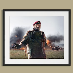 Six Siege - Maestro - Always with a smile, Six Siege print, Six Siege poster, Gaming print, gift for gamer, Rainbow six artwork
