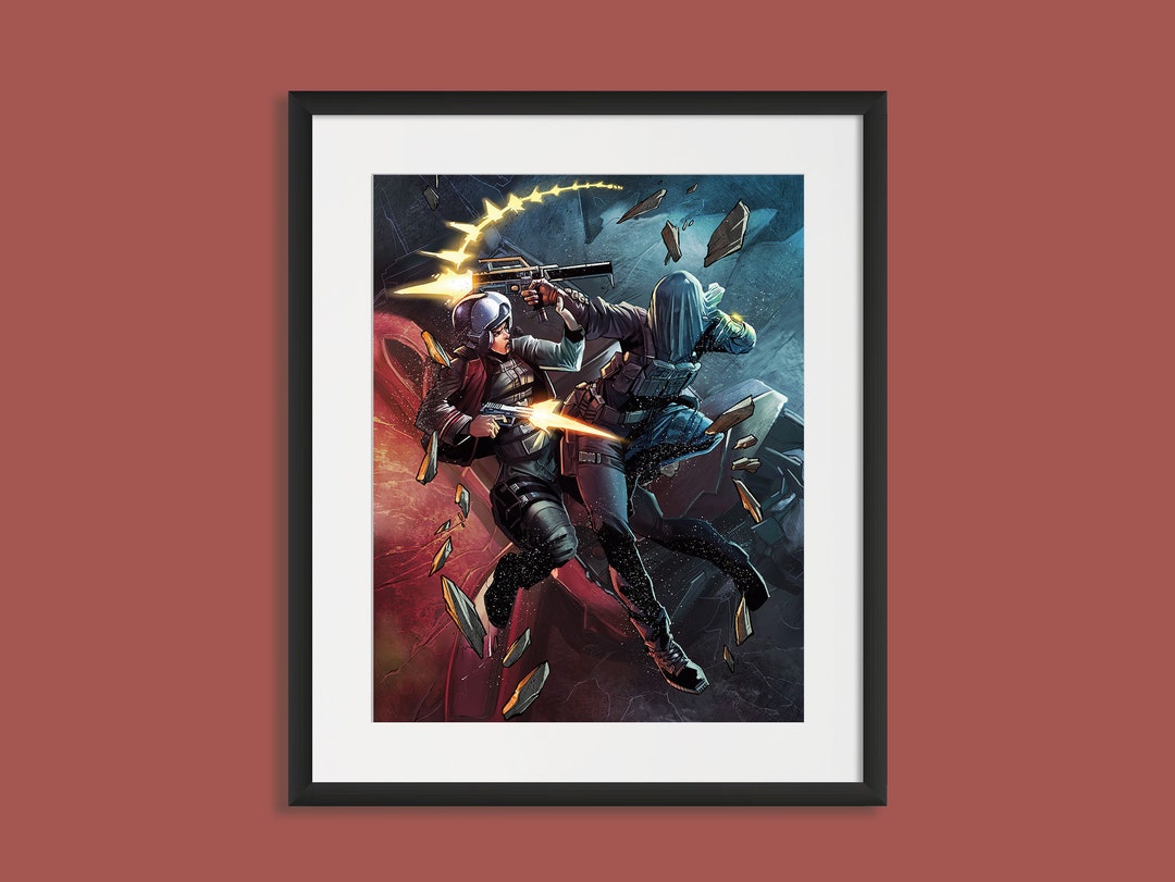 Six Siege - Nokk Vs Thunderbird, Six Siege Print, Six Siege Poster ...
