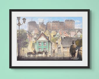 Anno 1800 - Vibrant , Anno 1800 print, Anno 1800 poster, Gaming print, gift for gamer