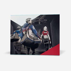 Road to Six Invitational - Entering the Stadium, Six Siege print, Six Siege poster, Gaming print, gift for gamer, Rainbow six artwork