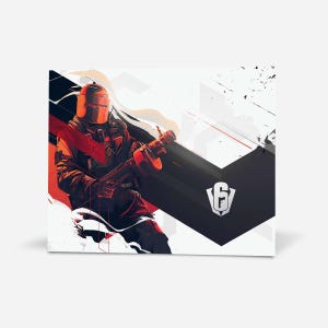 Six Invitational - Tachanka, Six Siege print, Six Siege poster, Gaming print, gift for gamer, Rainbow six artwork