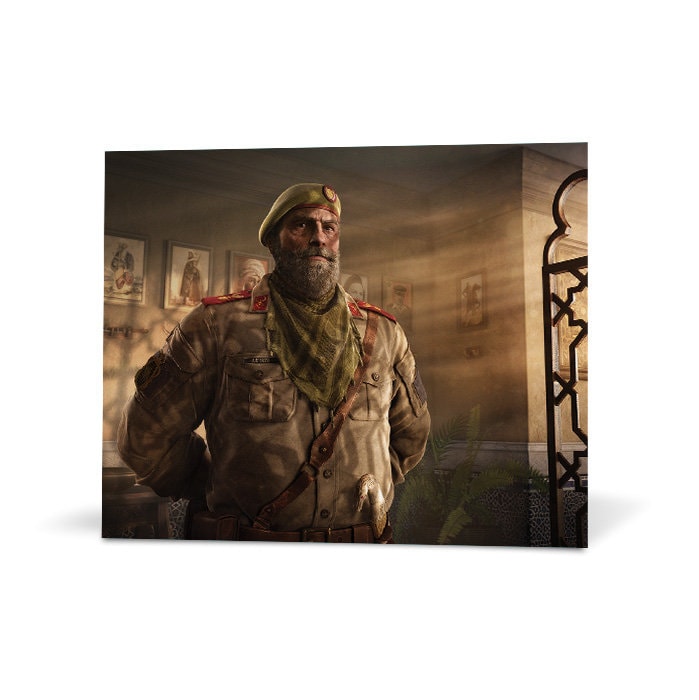 Rainbow Six Siege Kaid アートポスター Six Siege - Kaid - Portrait, Six Siege Print, Six Siege Poster