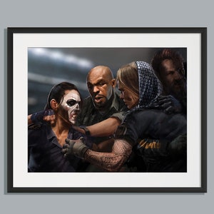 Six Siege - Keep calm, Caveira, Six Siege print, Six Siege poster, Gaming print, gift for gamer, Rainbow six artwork