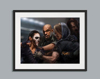 Six Siege - Keep calm, Caveira, Six Siege print, Six Siege poster, Gaming print, gift for gamer, Rainbow six artwork