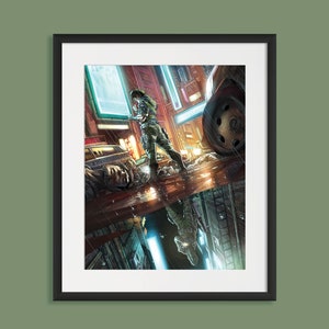 Six Siege - Grim and Nokk, Six Siege print, Six Siege poster, Gaming print, gift for gamer, Rainbow six artwork