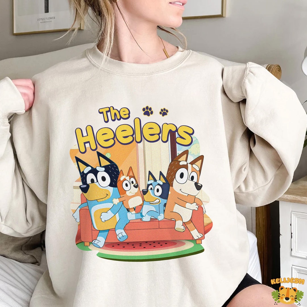 Bluey Chilli Heeler Shirt Bluey the Heelers Shirt Retro Etsy