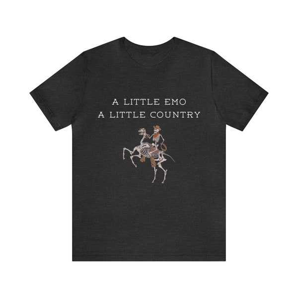 Emo Country Shirt, Emo Shirt, Country Shirt, Emo Kid Gift, Country Emo Shirt, Sad Cowboy, Sad Cowgirl, Emo Forever