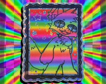 sparklecat stamp sticker