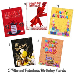 Cartes de voeux Anniversaire Élégant