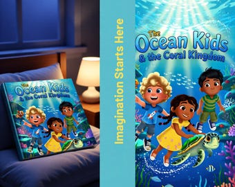 Children Digital Bedtime Story Book-Ocean Kids And The Coral Kindom