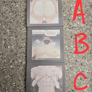 Manhwa BL sticky notes