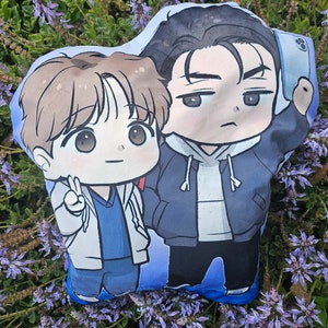 Manhwa BL pillows chibi version