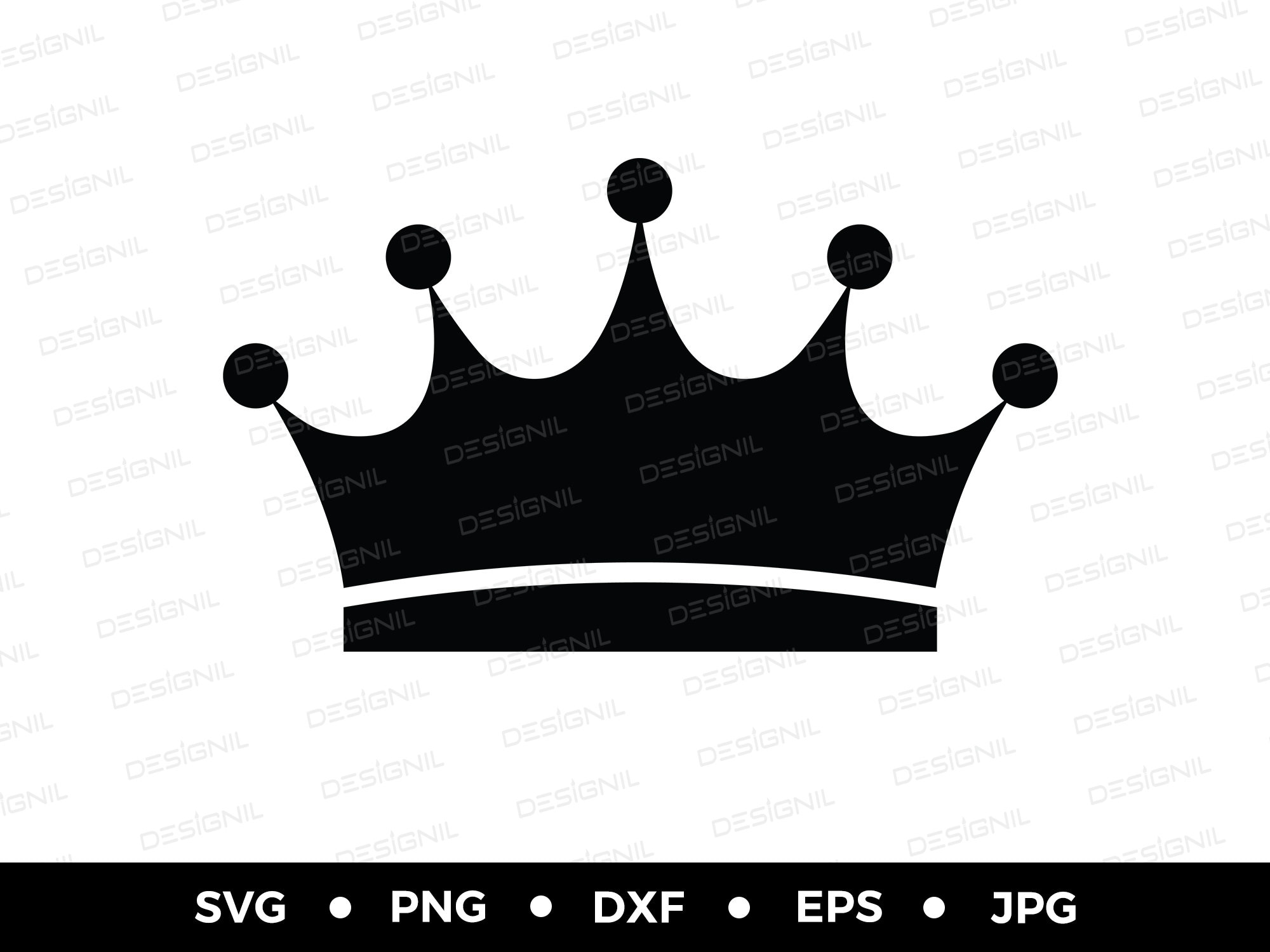 Crown Svg King Crown Png Prince Crown Vector Queen Crown