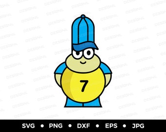 Cartoon cricket player boy soccer player cartoon cricket character cute cartoon player animated player 7 number player sports boy football