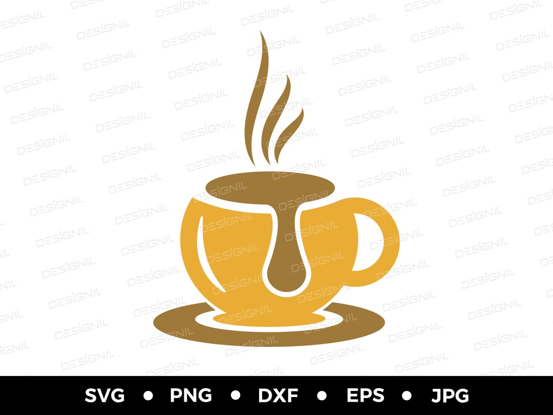 Coffee Cup Svg Tea Cup Svg Coffee Cup Logo Tea Cup Logo Tea Etsy