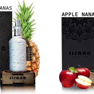 Combo Set Apple Nanas & Coconut Nanas by Rirana Parfume EDP Eau de Parfum Fast Shipping
