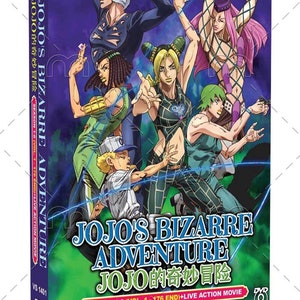 DVD Anime JOJOs Season 1-6(Ep 1-176 ) English Subtitle