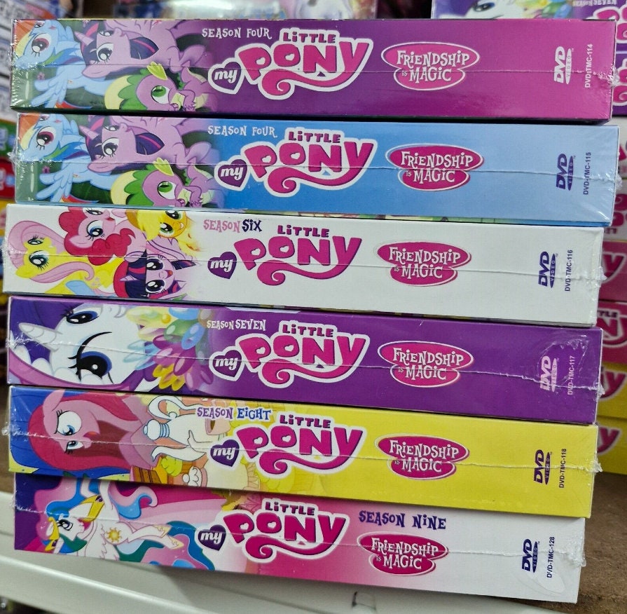 マイリトルポニー：トモダチは魔法 シーズン4、5、6、7、8、9 DVD ~ 全