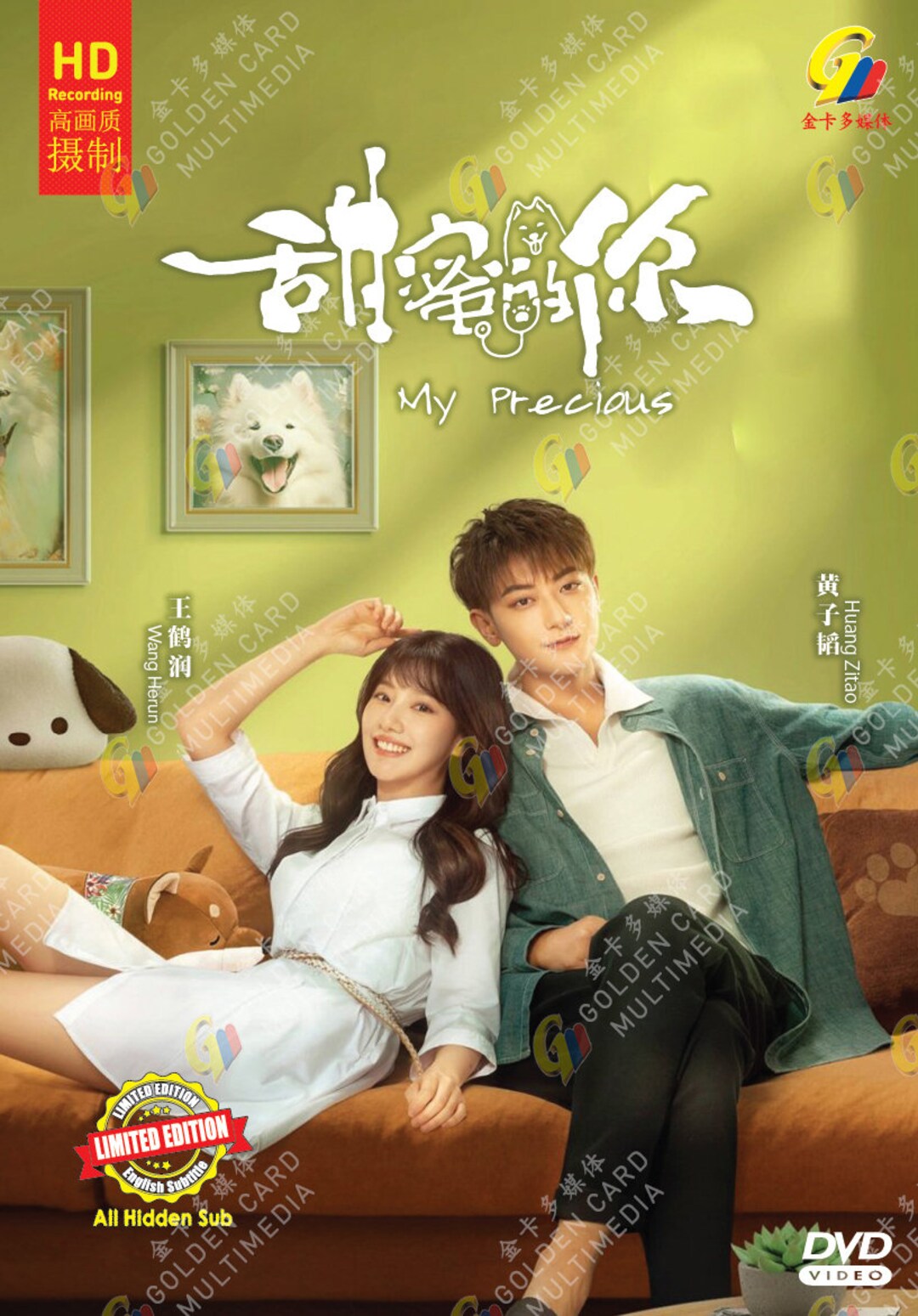 Buy DVD Chinese Drama My Precious End (2023 甜蜜的你) English  Subtitle Fast Shipping Online in India