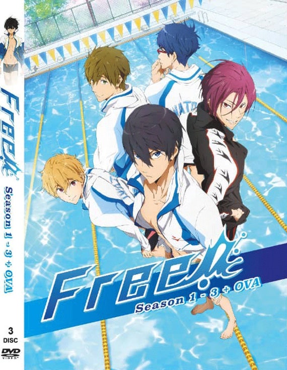 DVD Free! Iwatobi Swim Club Season 1-3 OVA English Dubbed