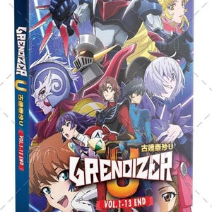 DVD Anime Grendizer U Complete TV Series (1-13 End) English Subtitle All Region Expedite Shipping