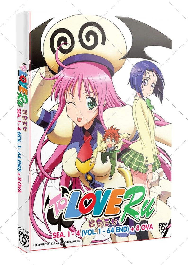 To Love RU Season 1-4 +OVA (1-64end) Anime DVD All Region Fast Shipping ...
