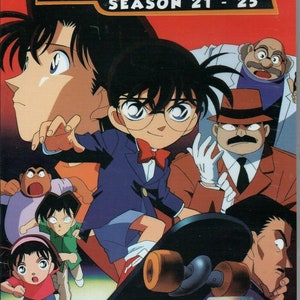 DVD Detective Conan Case Closed Season 21-25 English Subtitle