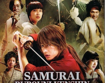 DVD Japanese Movie Rurouni Kenshin-live Action Movie 1-5 Complete