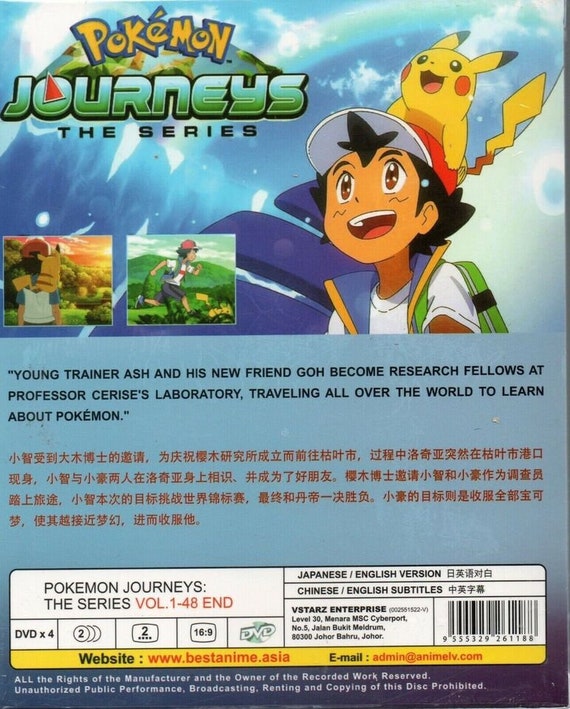 Pokemon journeys english dub online sale
