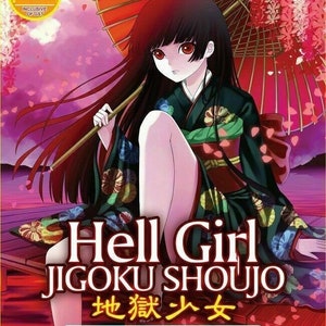DVD Anime Hell Girl Jigoku Shoujo Season 1-4 Vol.1-90 End English Subtitle