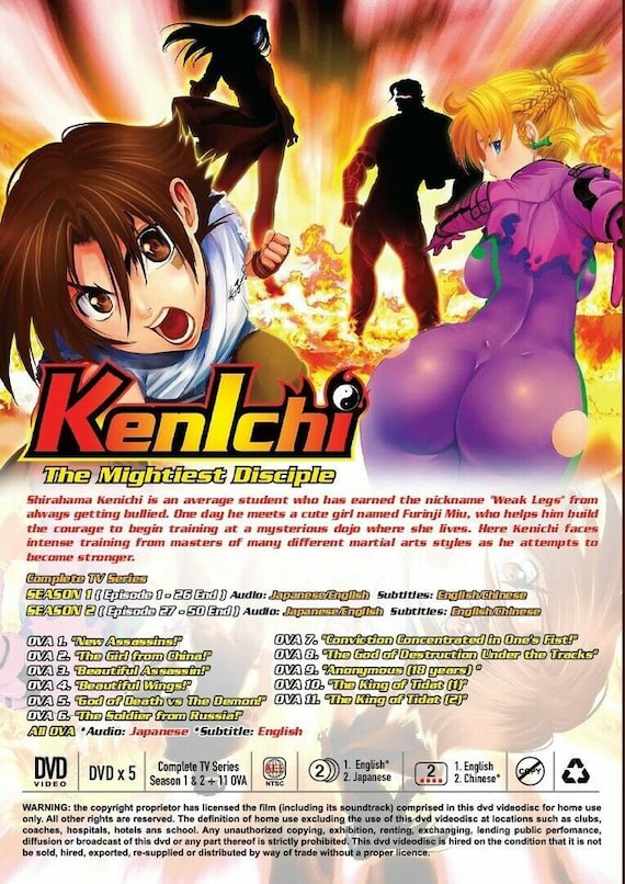 DVD Anime Kenichi the Mightiest Disciple Season 12 Vol.1-50 End 11 OVA English Dubbed - Etsy DVD Anime Kenichi the Mightiest Disciple Season 12 Vol.1-50 End 11 OVA English Dubbed - Etsy