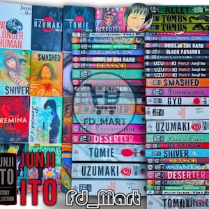 Junji Ito Story Collection Manga English Set Volume 1-35 Comic Books New Fast Shipping