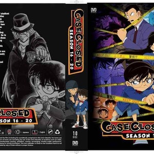 DVD Detective Conan Case Closed Season 16-20 English Subtitle