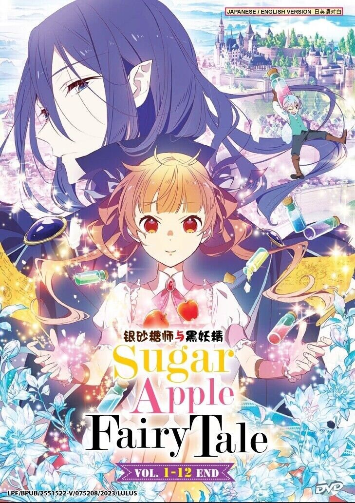 ANIME DVD~ENGLISH DUBBED~Sugar Apple Fairy Tale Part 1+2(1-24End)All  region+GIFT