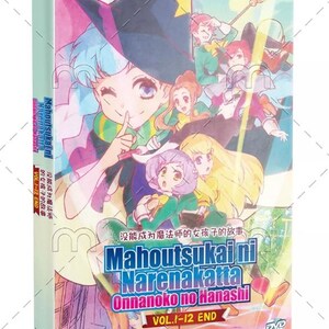 Mahoutsukai Ni Narenakatta Onnanoko No Hanashi (1-12) Anime DVD English Subtitle Fast Shipping