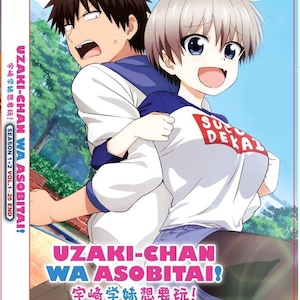 DVD Anime Uzaki-chan Wa Asobitai! Season 1+2 (Uzaki-chan Wants to Hang Out!)