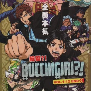 DVD Anime Bucchigiri ?! Complete TV Series Vol.1-12 End English Dubbed