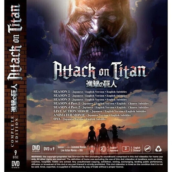 Attack on titan season 1 eng hot sale