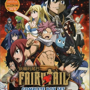 DVD Anime Fairy Komplette Serie TV Vol.1-328 Ende + 2 Filme Englisch Synmoriert