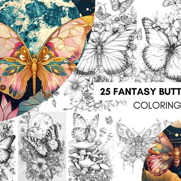 Coloring Pages Adults Bugs - Etsy