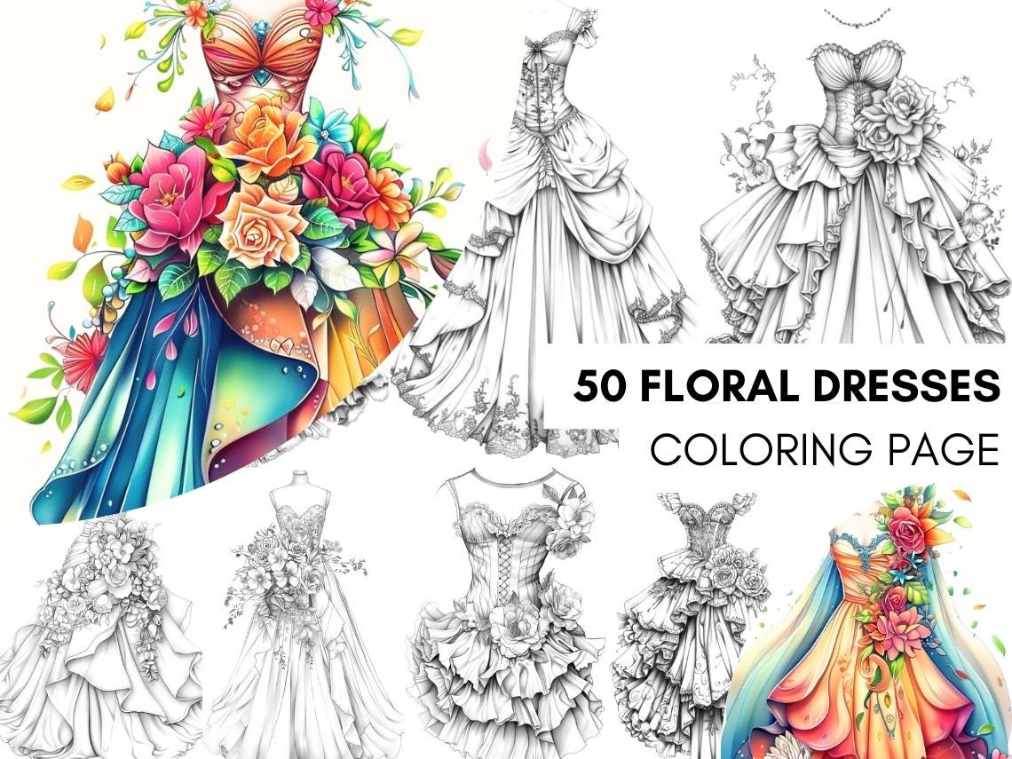 Dress Design Book - Etsy