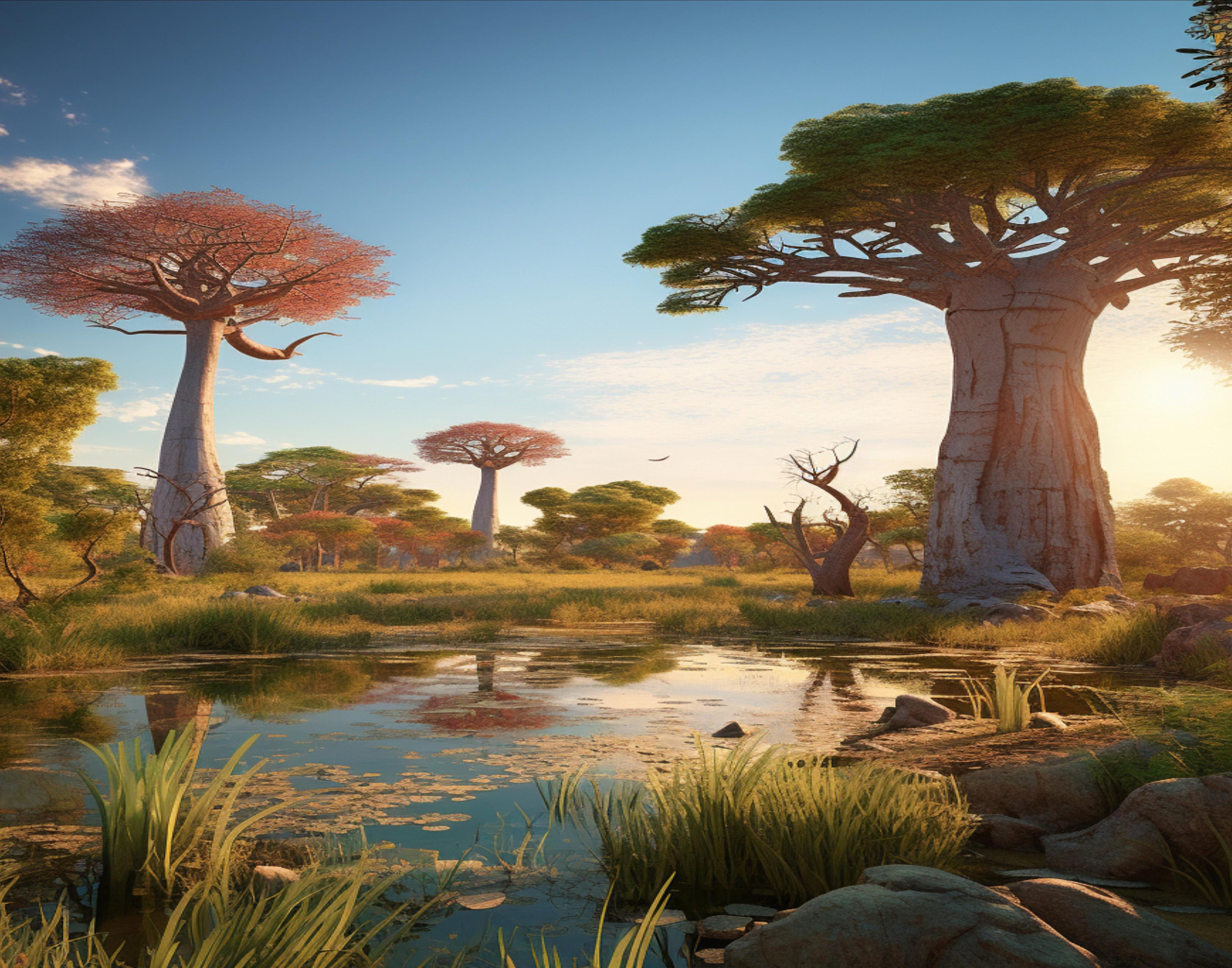 Madagascar Digital Wall Art Downloadable AI Generated Wall Art Image - Etsy